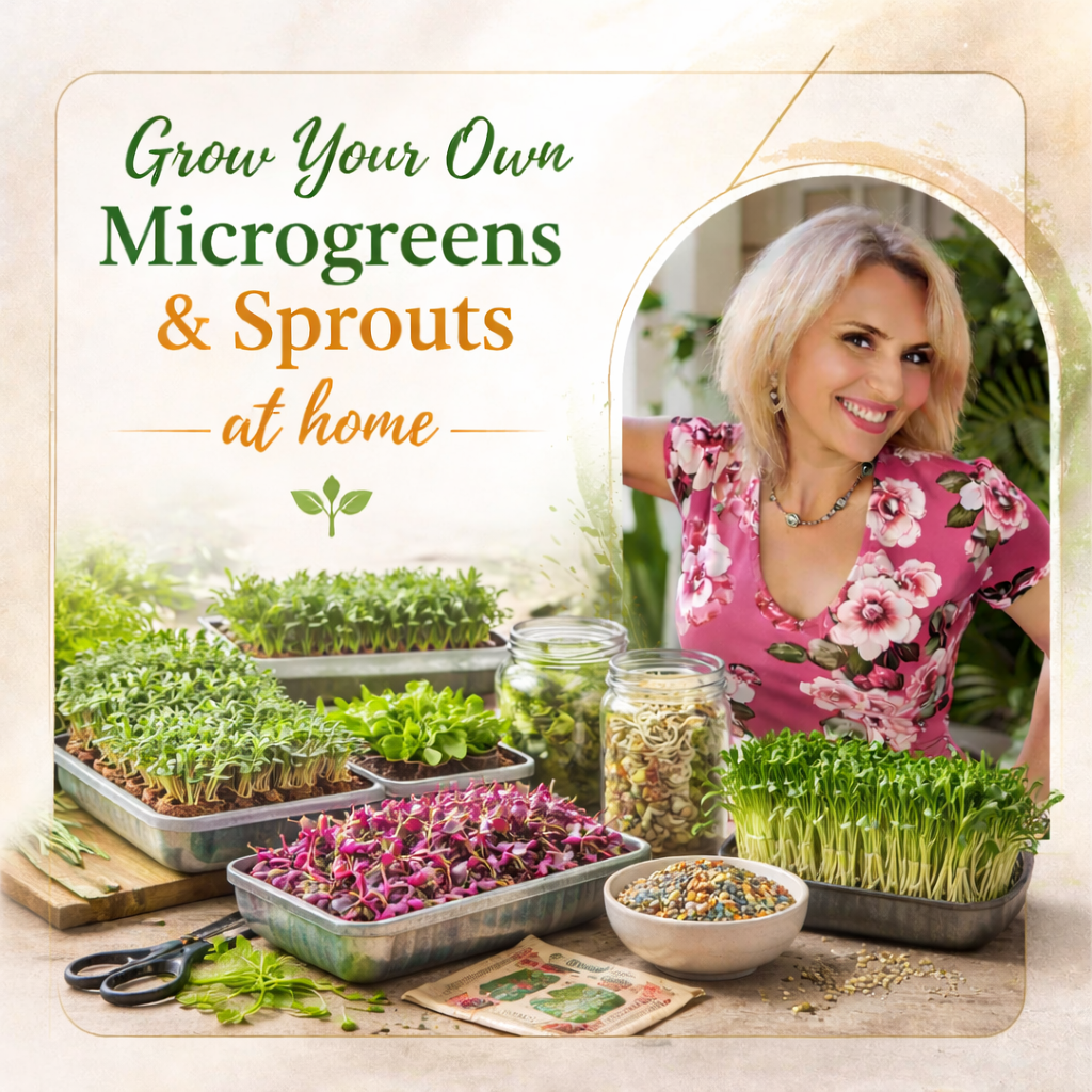 The Microgreens & Sprouts Nutrition Masterclass